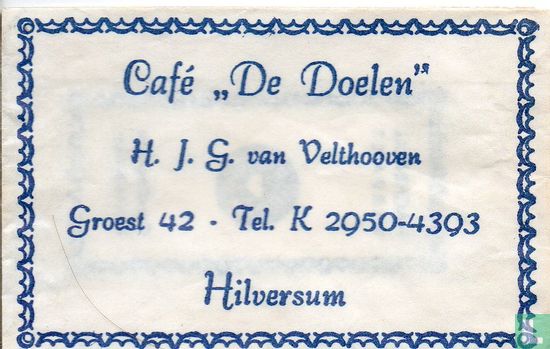 Café "De Doelen" - Afbeelding 1