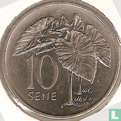 Samoa 10 sene 1993 - Afbeelding 2