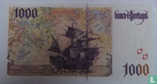 Portugal 1000 escudo 1998 (21 mei) - Afbeelding 2