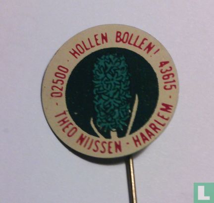 Hollen bollen! Theo Nijssen - Haarlem 02500 43615 (hyacint) [wit-rood-groen-blauw]