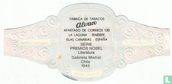 Gebriela Mistral chile 1945 - Image 2