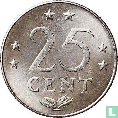 Netherlands Antilles 25 cent 1969 - Image 2