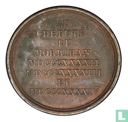 France  Depute Du Morbihan  1844 - Image 2