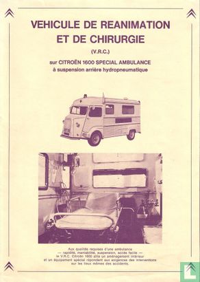 Citroën 1600 Special Ambulance
