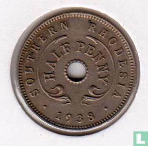 Rhodésie du Sud ½ penny 1938 - Image 1