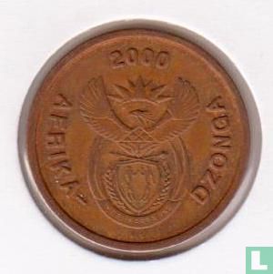 South Africa 5 cents 2000 (new coat of arms) - Image 1