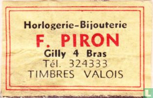 Horlogerie-Bijouterie F. Piron