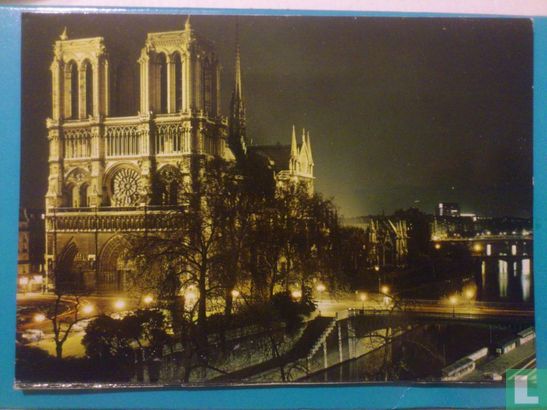 Paris: Notre-Dame de Paris la nuit - Afbeelding 1