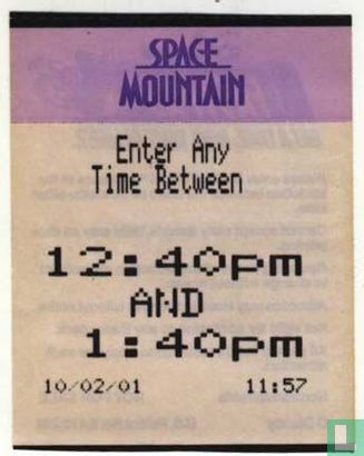 Fastpass Space Mountain - Image 1