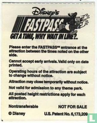Fastpass Space Mountain - Afbeelding 2
