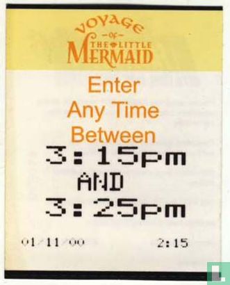 Fastpass Voyage of the Little Mermaid - Afbeelding 1