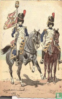 Grenadters á cheval 1809 - Afbeelding 1