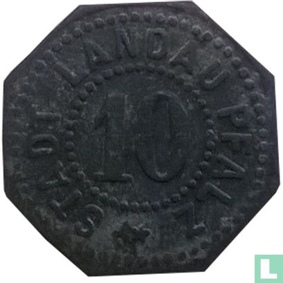 Landau 10 pfennig - Afbeelding 1
