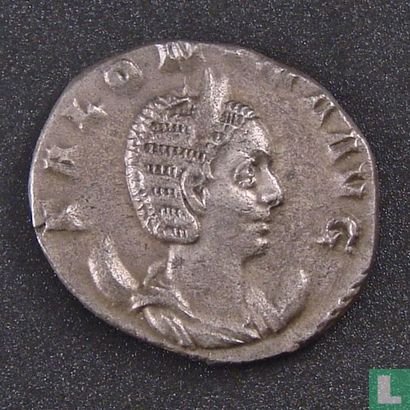 Romeinse Rijk, AR Antoninianus, 254-268 AD, Salonina wife of Gallienus, Rome, 257-258 AD - Afbeelding 1