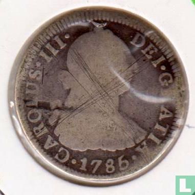 Mexique 2 reales 1785 - Image 1