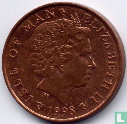 Insel Man 1 Penny 1998 (großer Kopf - mit Triskeles) - Bild 1