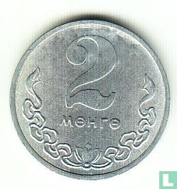 Mongolië 2 möngö 1980 - Afbeelding 2