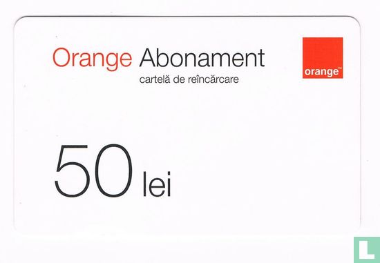 Orange 50 lei abonement - Bild 1