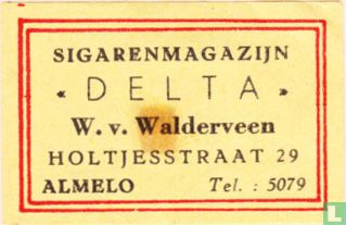 Sigarenmagazijn Delta - W. v. Walderveen