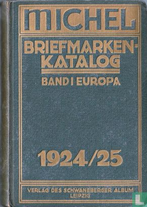 Michel Briefmarken-Katalog Band I Europa 1924/25 - Image 1
