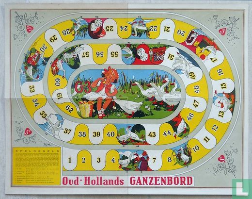 Oud Hollands Ganzenbord - Image 1