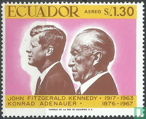 John Kennedy - Konrad Adenauer