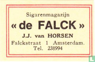 Sigarenmagazijn "de Falck" - J.J. van Horsen