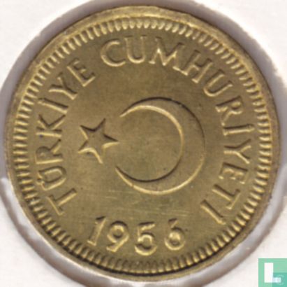 Turkije 10 kurus 1956 - Afbeelding 1