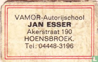 VAMOR-Autorijschool - Jan Esser