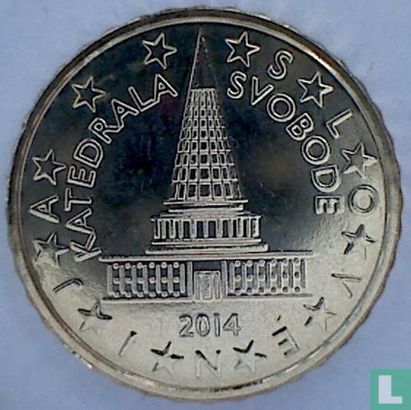 Slovenia 10 cent 2014 - Image 1