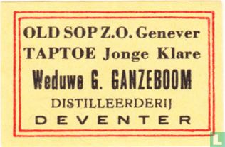 Weduwe G. Ganzeboom - Genever