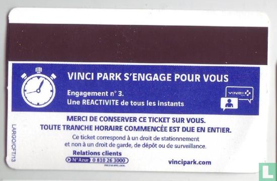 Ticket Parking - Vinci Park - Image 2