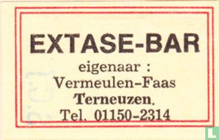 Extase-Bar - Vermeulen-Faas
