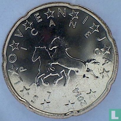 Slovenia 20 cent 2014 - Image 1