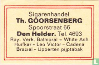 Sigarenhandel - Th. Goorsenberg