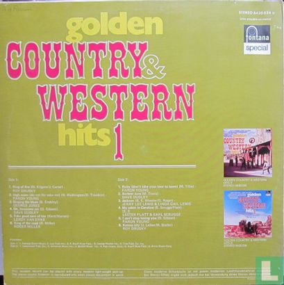 Golden Country & Western Hits 1 - Afbeelding 2
