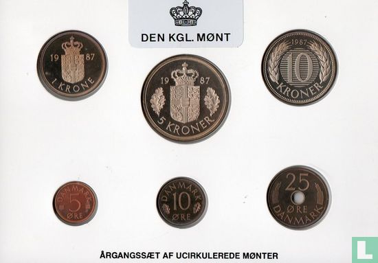 Dänemark KMS 1987 - Bild 2