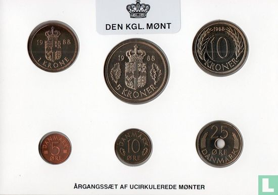Dänemark KMS 1988 - Bild 2