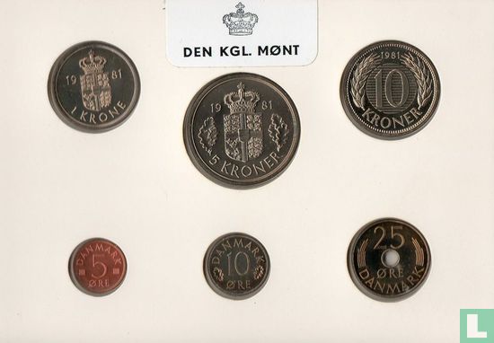 Denmark mint set 1981 - Image 2