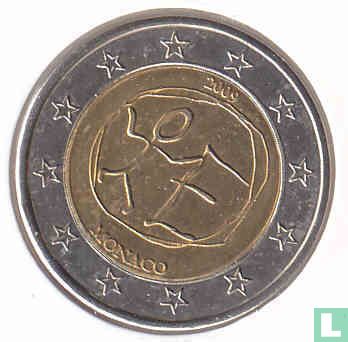 Monaco  2 euro 2009 "10th Anniversary of the European Monetary Union" - Afbeelding 1