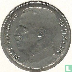 Italie 50 centesimi 1919 (tranche lisse) - Image 2