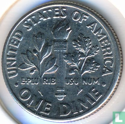 United States 1 dime 1995 (D) - Image 2