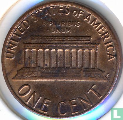 Vereinigte Staaten 1 Cent 1982 (Bronze - ohne Buchstabe - kleine Datum) - Bild 2