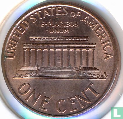 Vereinigte Staaten 1 Cent 1995 (ohne Buchstabe - Typ 1) - Bild 2