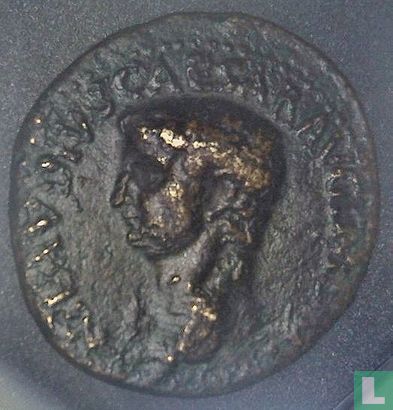 Romeinse Rijk, AE As, 41-54 AD, Claudius, Rome, 50-54 AD - Afbeelding 1