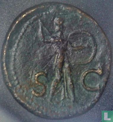 Empire romain, AE Comme, 41-54, Claudius, Rome, 50-54 AD - Image 2