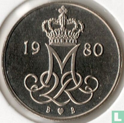 Denemarken 10 øre 1980 - Afbeelding 1
