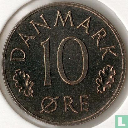 Denemarken 10 øre 1980 - Afbeelding 2