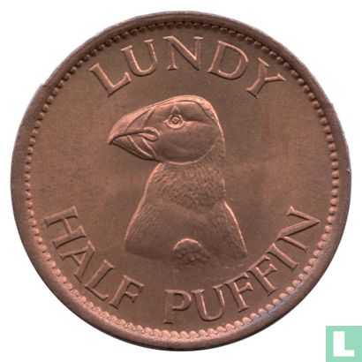 Lundy 0.5 Puffin 1929 (Bronze - Normal) - Afbeelding 1
