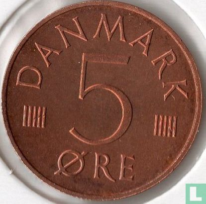 Denemarken 5 Øre 1980 - Bild 2